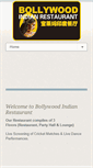 Mobile Screenshot of bollywood-restaurants.com